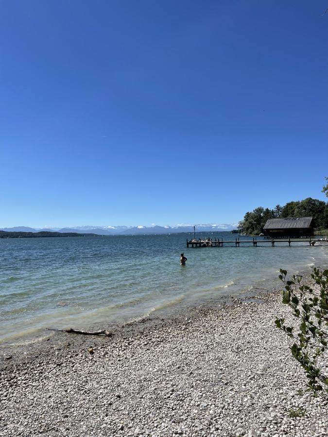 Casa Verde: Kueche, Tv, Nespresso, Im Gruenen Starnberg Exteriör bild